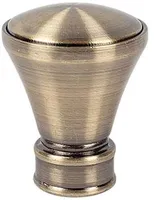 KARDINAPUU OTSIK DEKORIKA TORINO LÄIKIV ANTIIK Ø19MM KULDNE 2TK PAKIS