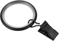 KARDINARÕNGAD DEKORIKA MODERN KLAMBRITEGA Ø19MM MUST 10TK PAKIS