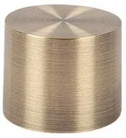 KARDINAPUU OTSIK DEKORIKA LUN Ø25MM ANTIIK KULDNE 2TK PAKIS