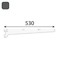 KRONSTEIN INTEGRI ÜHEKORDNE 530X70MM ANTRATSIIT