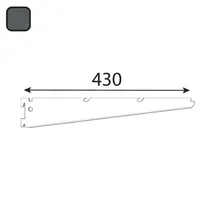 KRONSTEIN INTEGRI KAHEKORDNE 430X73MM ANTRATSIIT