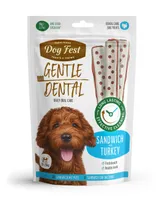KOERAMAIUS DOGFEST KALKUNILIHAGA SANDWICH DENTAL 10X90G