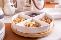 SERVEERIMISKOMPLEKT ALTOM DESIGN 5-OSALINE VALGE/BAMBUS