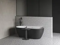 AKRÜÜLVANN RAVAK FREEDOM WALL II TEC 170X87CM MUST/VALGE