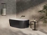 AKRÜÜLVANN RAVAK FREEDOM CORNER II TEC L 175X86CM VASAK, MUST/VALGE