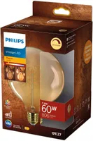 LED LAMP PHILIPS AMBER KULD 60W E27 G125 806LM