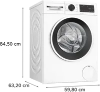 PESUMASIN BOSCH EESTLAETAV WGG254ZWSN 10KG