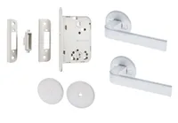 MAGNETLUKU KOMPLEKT VALNES PIMEKILBIGA, VALGE