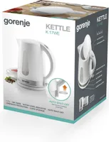 VEEKEETJA GORENJE K17WE 2200W, VALGE