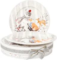 TALDRIKUD MIA SNOW D19CM 2TK, KINKEKARBIS