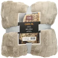 PLEED CARA XL 200X230CM, BEEŽ