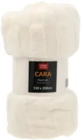 PLEED CARA 150X200CM, VALGE