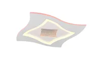 PLAFOON TRIO KLINT LED VALGE MATT RGB