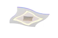 PLAFOON TRIO KLINT LED VALGE MATT RGB