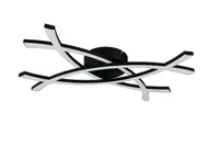 PLAFOON TRIO POLLOCK LED 60X40CM MUST MATT