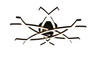 PLAFOON TRIO POLLOCK LED 62X59CM MUST MATT