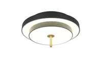 PLAFOON TRIO KEATON LED 40CM MUST MATT/MESSING