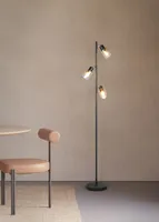 PÕRANDALAMP TRIO CADIZ 3-PC E14 MUST MATT/MEREVAIK