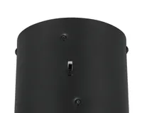 LAELAMP TRIO KEATON LED 20CM MUST MATT/MESSING