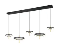 LAELAMP TRIO KEATON LED MUST MATT/MESSING