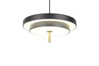 LAELAMP TRIO KEATON LED 40CM MUST MATT/MESSING