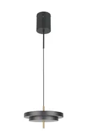 LAELAMP TRIO KEATON LED 40CM MUST MATT/MESSING
