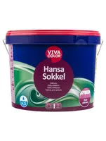 SOKLIVÄRV VIVACOLOR HANSA SOKKEL 9L VALGE MATT