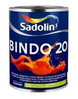 SEINAVÄRV SADOLIN BINDO 20 BW VALGE 1L POOLMATT