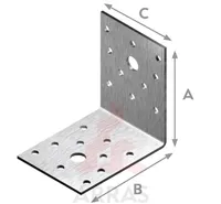 NAELUTUSNURK ARRAS 90X90X40X2,5 ZN