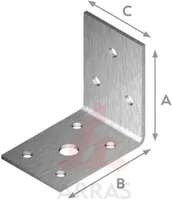 NAELUTUSNURK ARRAS 50X50X35X2,0 ZN