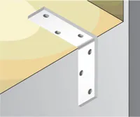 MÖÖBLINURK 50X50X15X2,0 VALGE