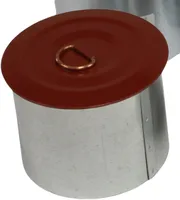 TAHMATOPP ÜMAR 100MM KIVIPUNANE