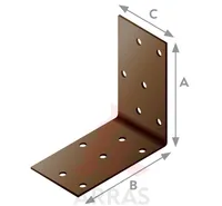 MÖÖBLINURK 40X40X40X2,0 ALUM.HALL