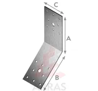 NAELUTUSNURK ARRAS 90X90X40X2,5 135*