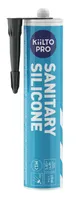 SANITAARSILIKOON KIILTO PRO 50 MUST 310ML