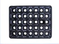 KÜLVIKASSETT TEKU MINIFLOR, 35 KOHTA, MUST