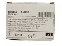 MOOTORIREGULAATOER SIEMENS 0.1-2.6A