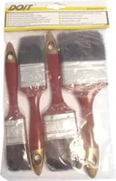 PINTSLITE KOMPL.4-OSALINE MUST NATURAALNE KARV, PLASTIKKÄEPIDE