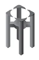 ARMATUURIKANDUR ARRAS 30MM 100TK TABURET