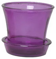 ORHIDEEPOTT KLAASIST+ALUS Ø15CM H12CM