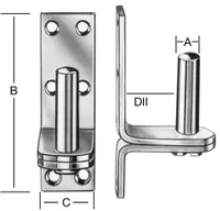 VÄRAVAHINGE VASTUS 13X99X35X25MM