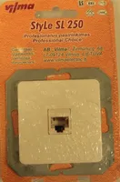 SÜVISTATAV 1-NE TELEFONIPESA VILMA RJ11 RAAMITA SL-250 VALGE