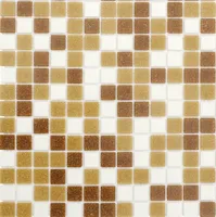 KLAASMOSAIIK BEEŽ 32,7X32,7CM