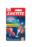 LIIM LOCTITE SUPER ATTAK PLASTIK 2G TUUB/4ML AKTIVAATOR