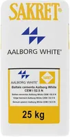 TSEMENT SAKRET AALBORG WHITE 25KG CEM I 52,5R VALGE