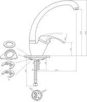 KÖÖGISEGISTI HARMA ARMONIE 1206C LUIGEKAEL KROOM