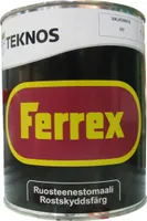 METALLIVÄRV TEKNOS FERREX 1L VALGE MATT