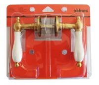 UKSELINK MESSING SATIIN VALGE