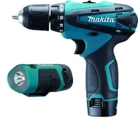 AKUTRELL MAKITA DF330DWLE 10,8V 2X1,3AH + LAMP