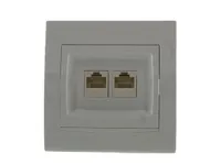 ARVUTIPESA SÜV 2XRJ45 ANYA VALGE LEXCOM